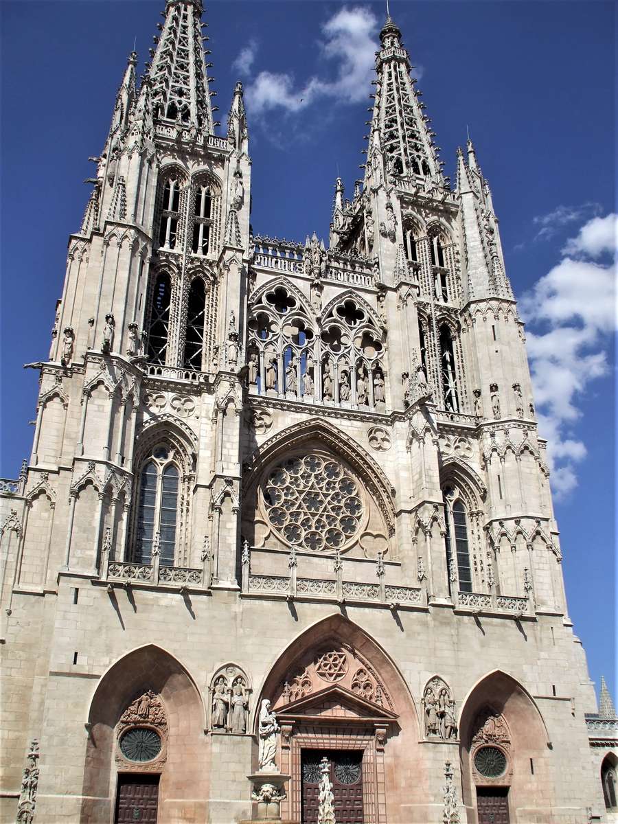 Burgos Cathedral, Spain puzzle online from photo