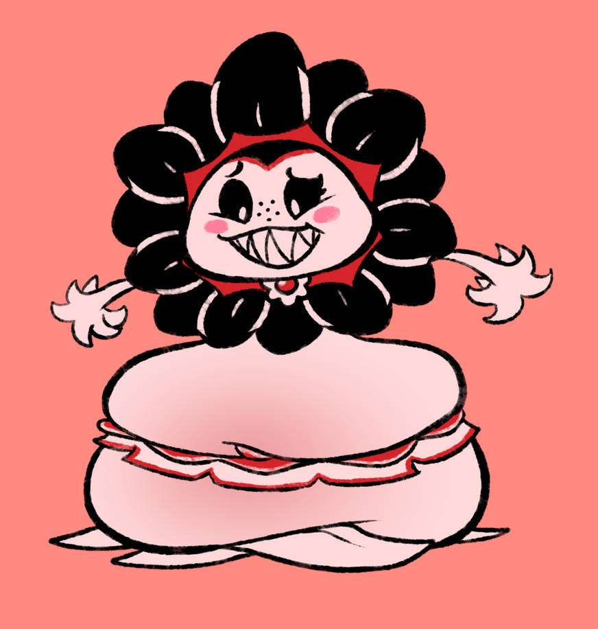 Vampire flower pcs fat inflation puzzle online from photo