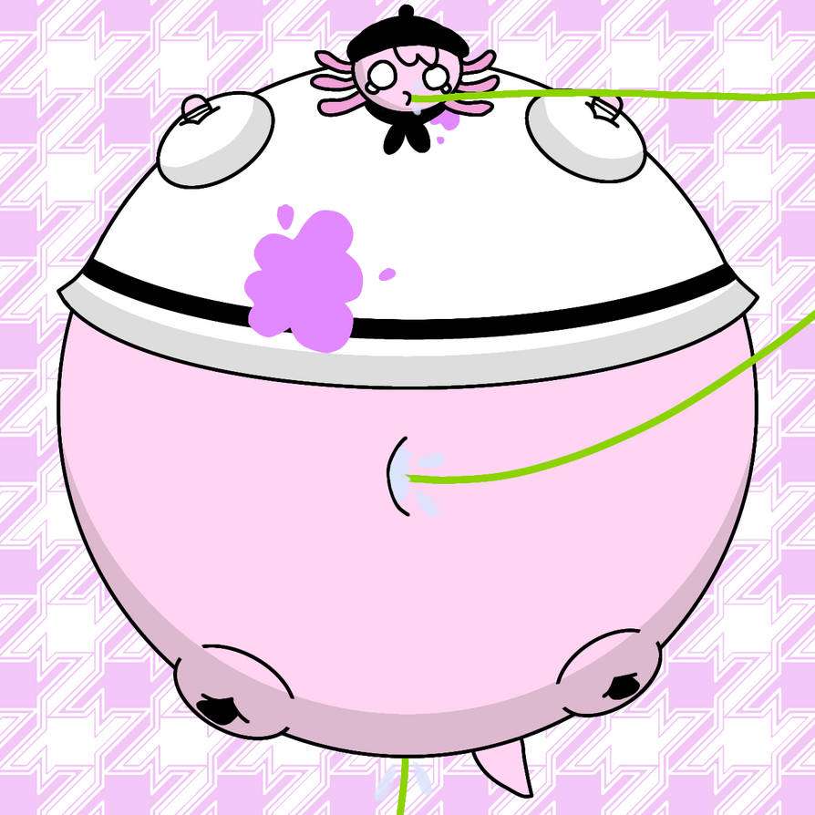 Axolotl girl inflation water hose on deviantart puzzle online from photo
