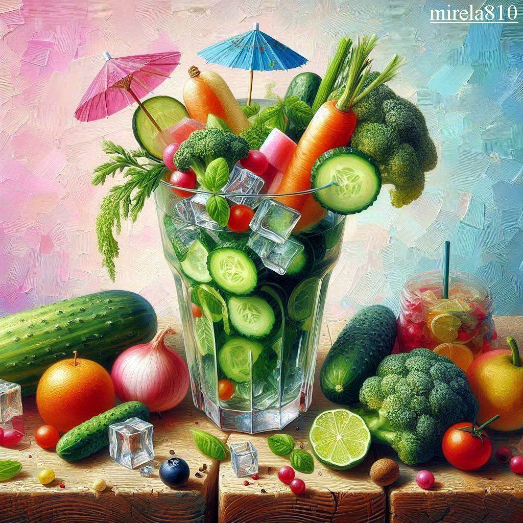 野菜ジュース オンラインパズル
