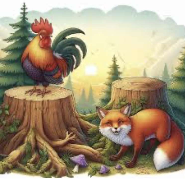Fuchs und Schwanz Online-Puzzle