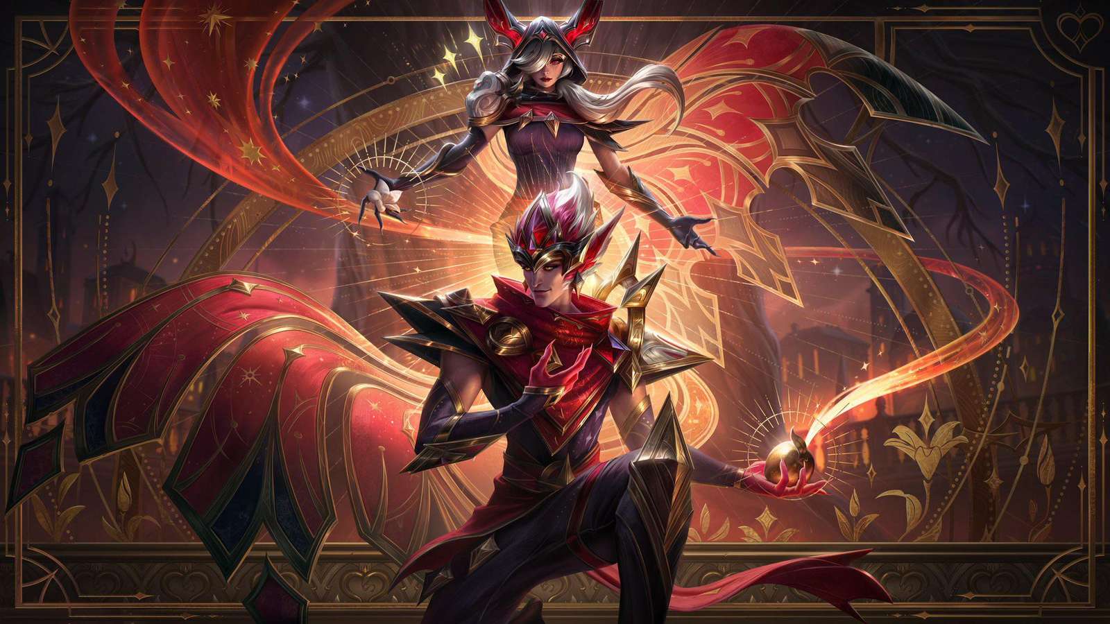Arcana Xayah Rakan онлайн пъзел от снимка