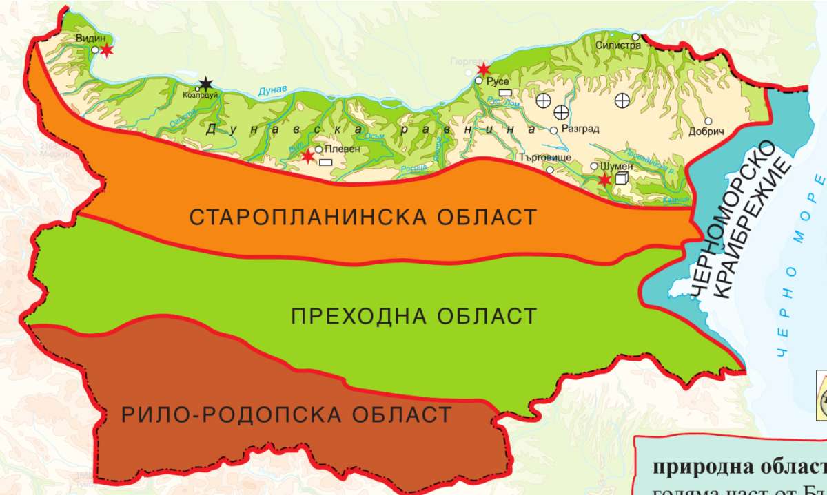 Danube Plain - карта онлайн-пазл
