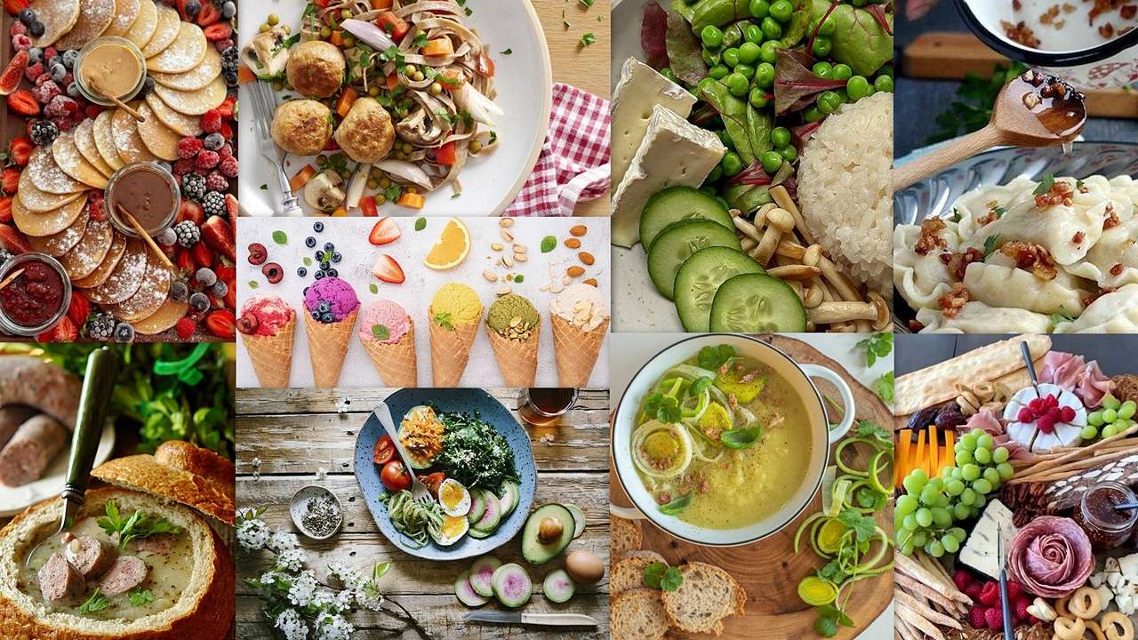 Что-нибудь вкусное для всех онлайн-пазл