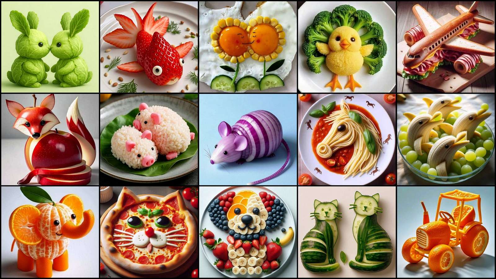 Enjoy your meal puzzle online from photo