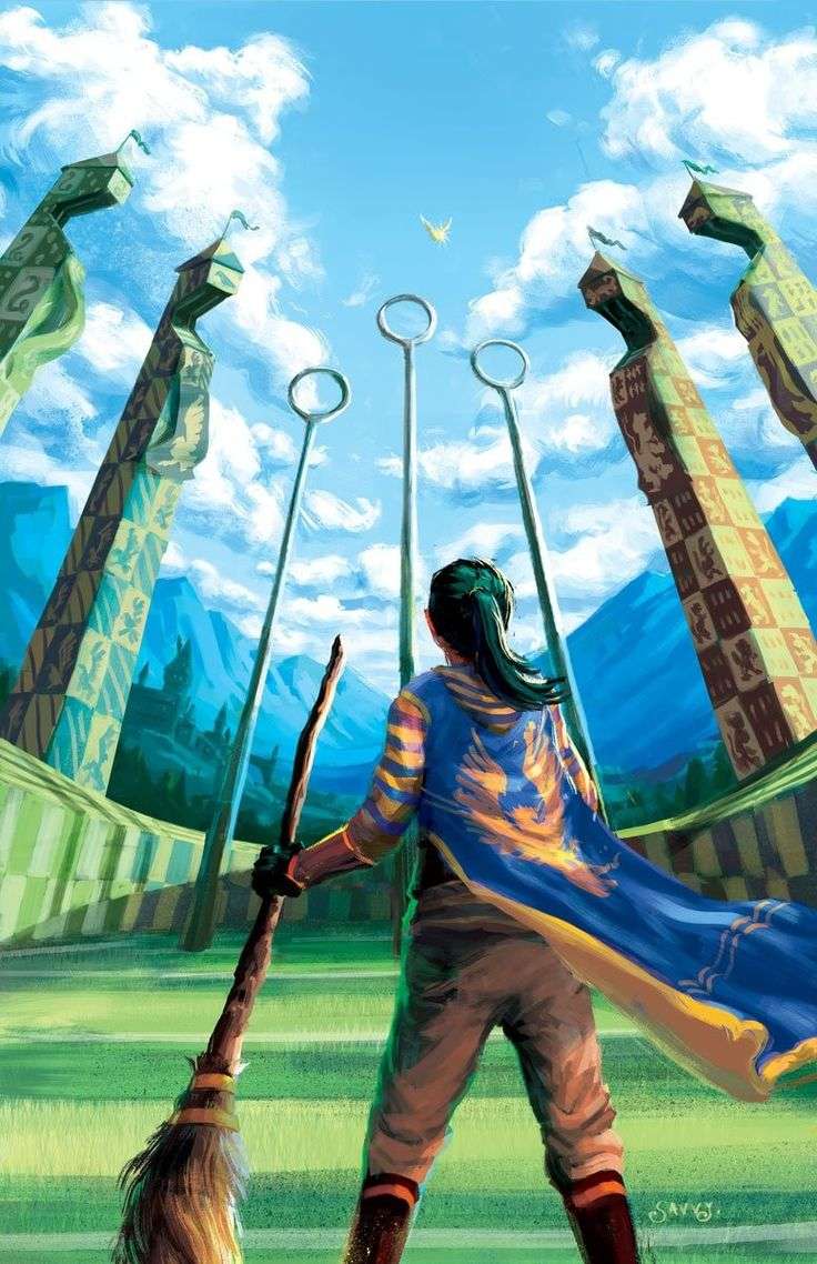 Quidditch Chaser пазл онлайн из фото