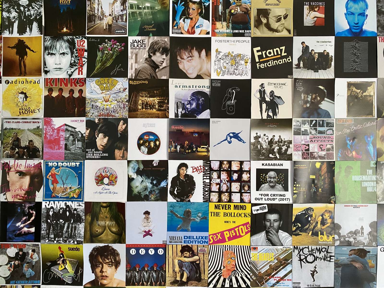 Wall of Music online puzzle