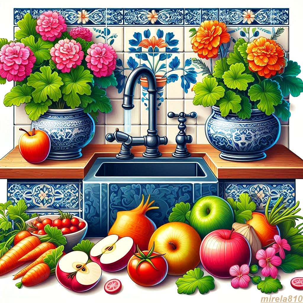In the kitchen puzzle online from photo