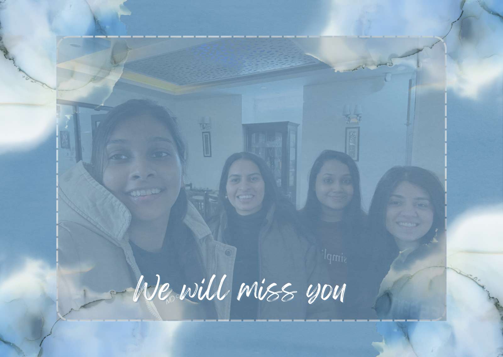 Farewell Varsha puzzle online from photo