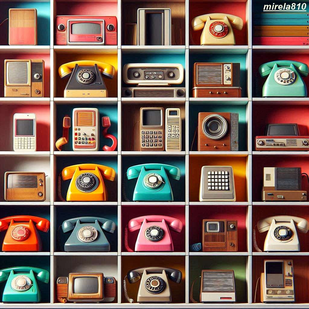 Retro phone online puzzle