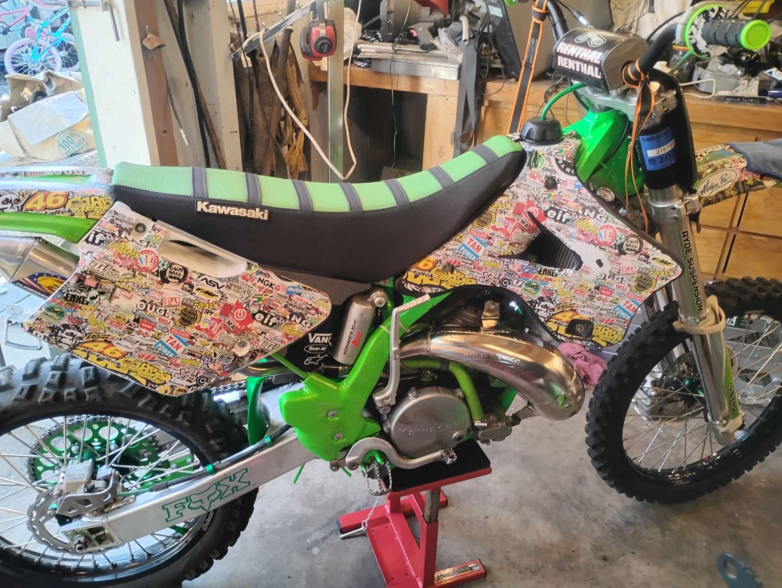 Dirt bike puzzle online from photo