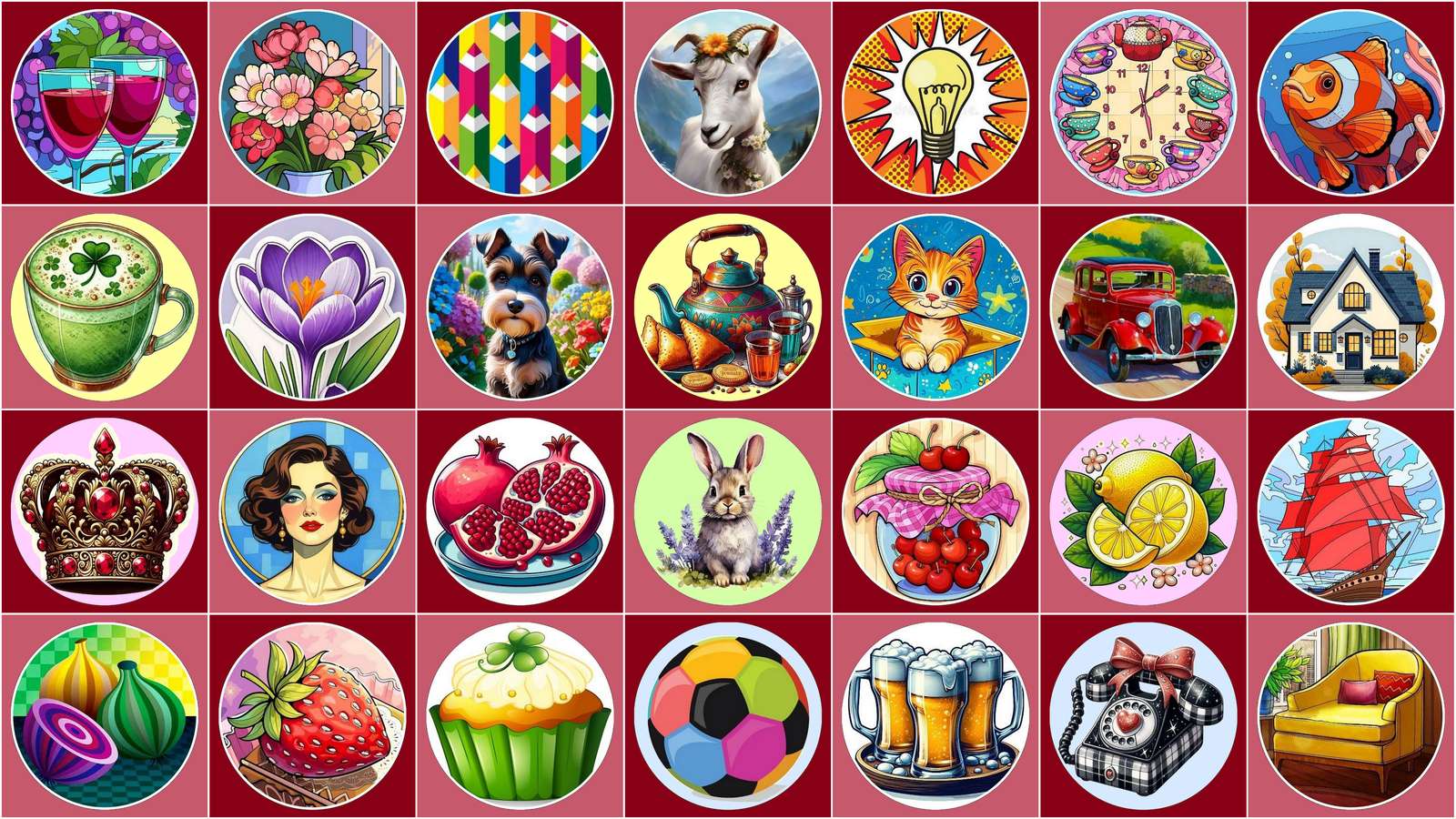 Kółeczka puzzle online ze zdjęcia