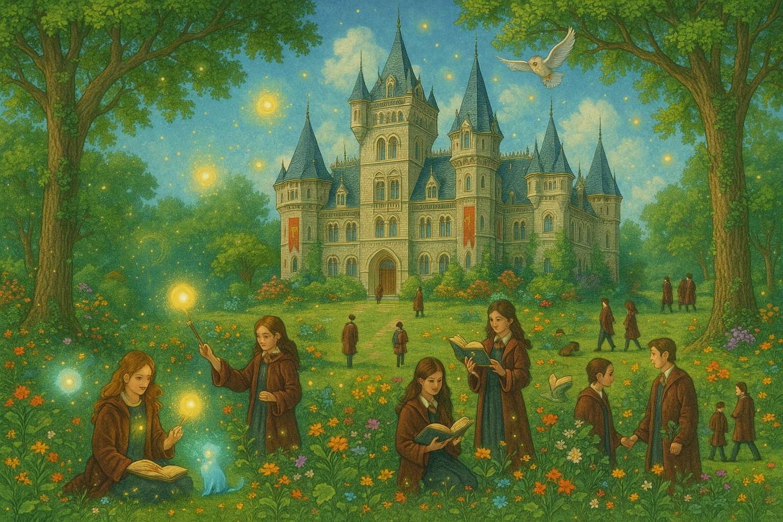 Puzzle - A sunny day in Ilversarny puzzle online from photo