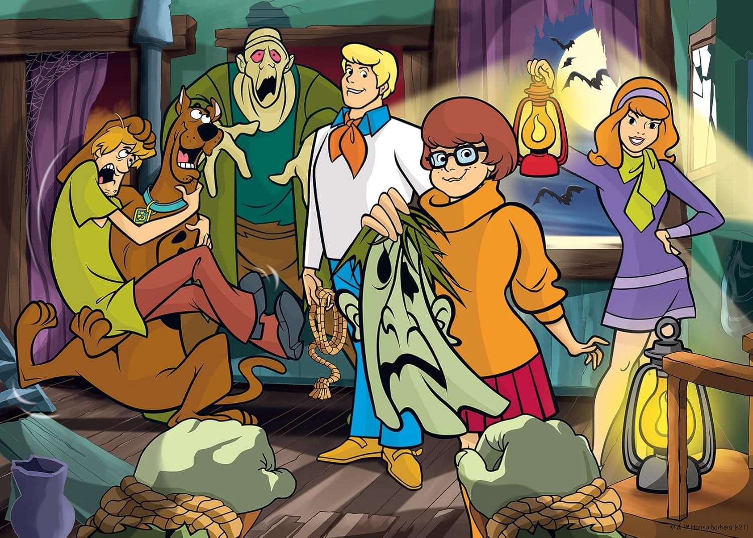 Scooby Doo puzzle online from photo