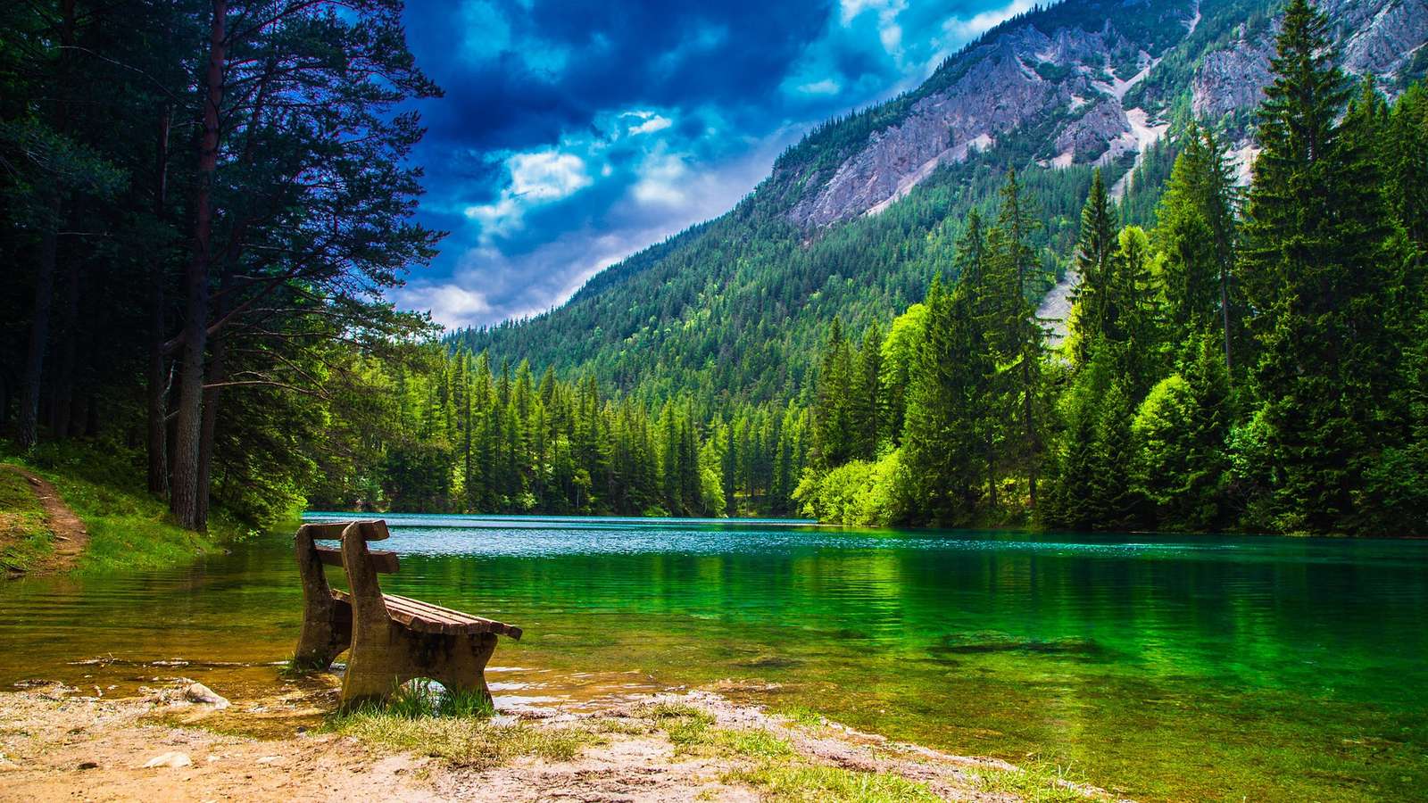 AGA landscape puzzle online from photo
