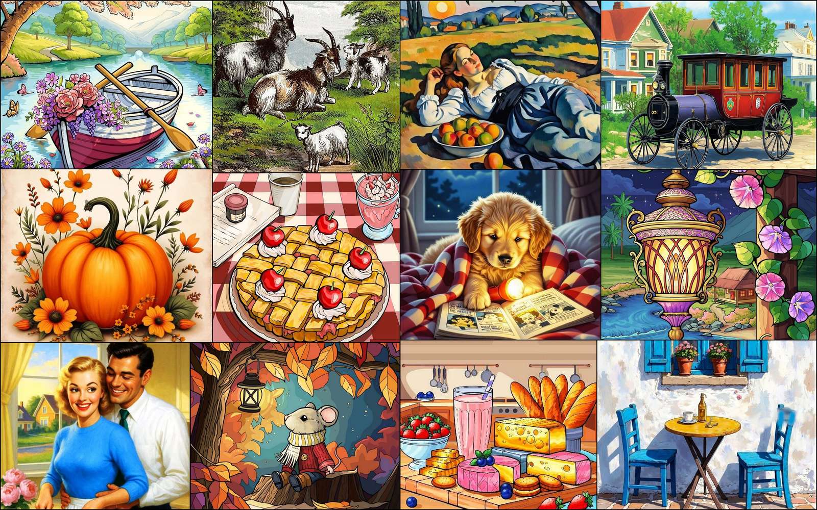 Four goats online puzzle
