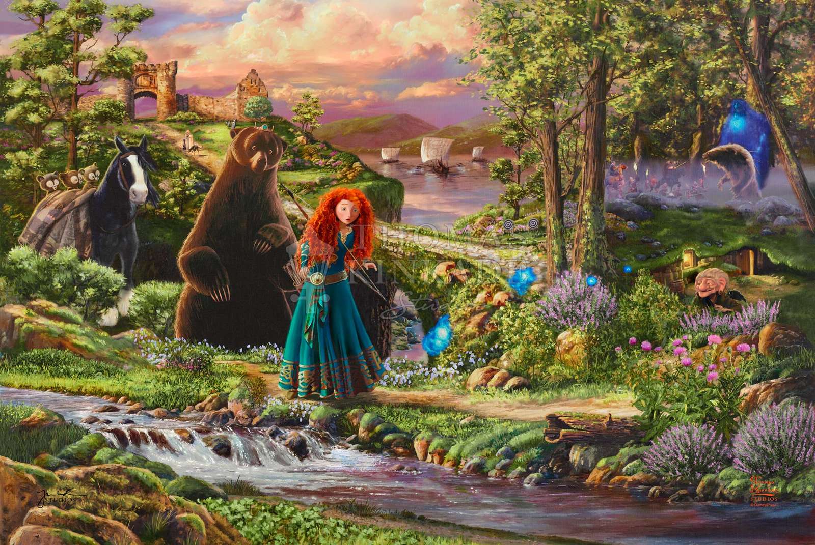 Merida Waleczna puzzle online