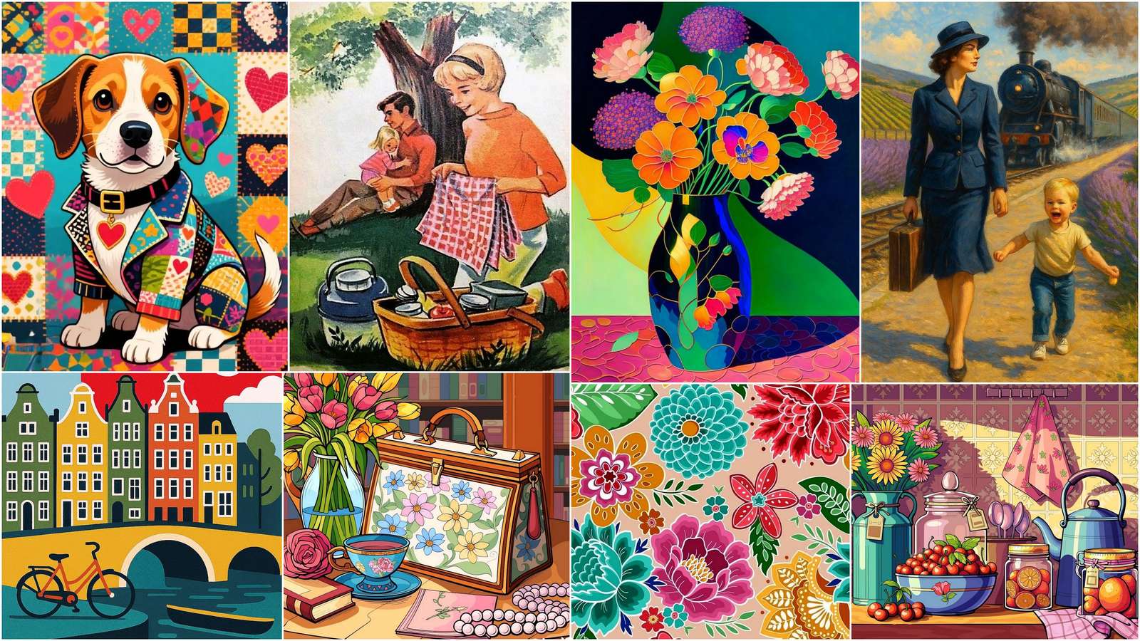 Pic-nic sull'erba puzzle online