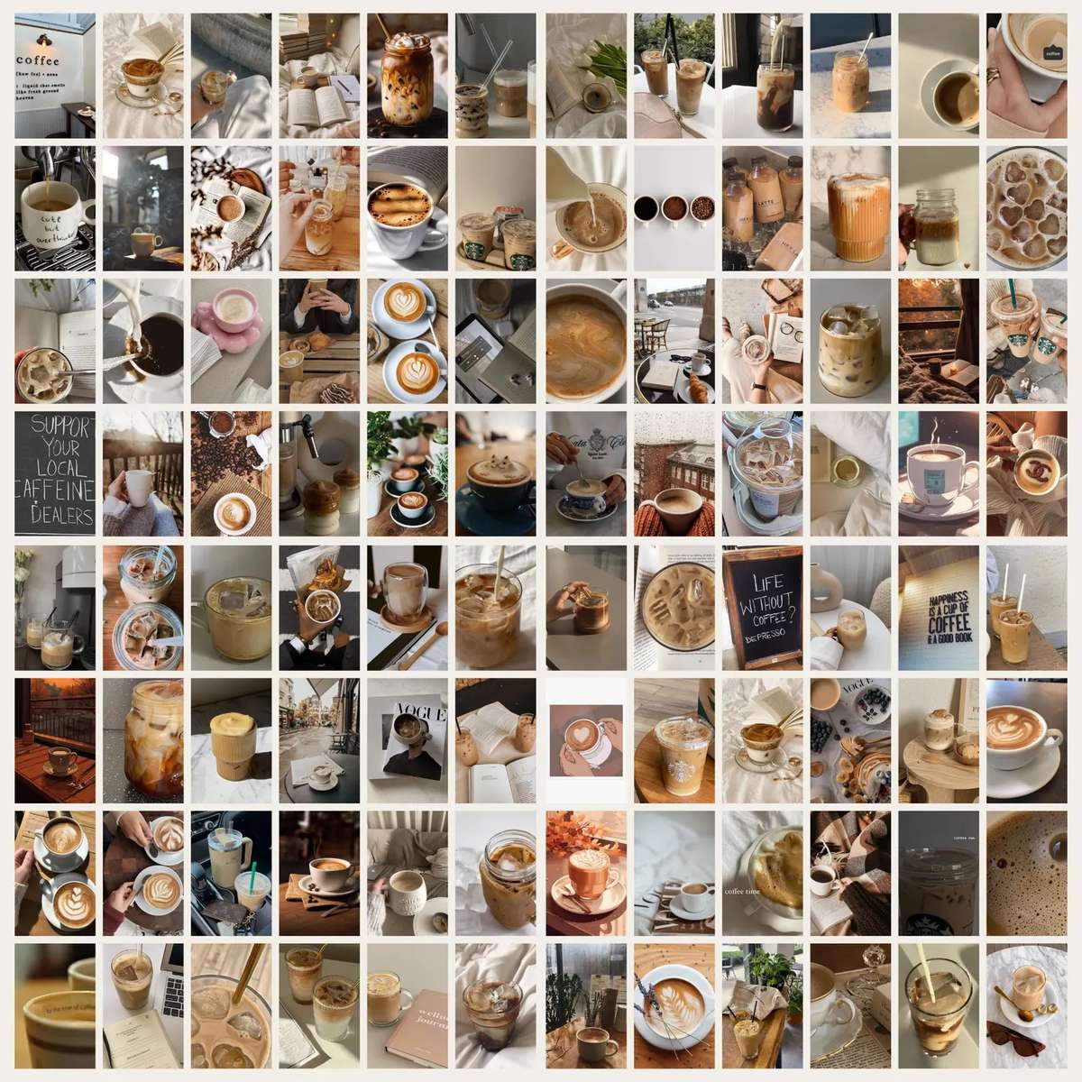 Only with coffee puzzle online from photo