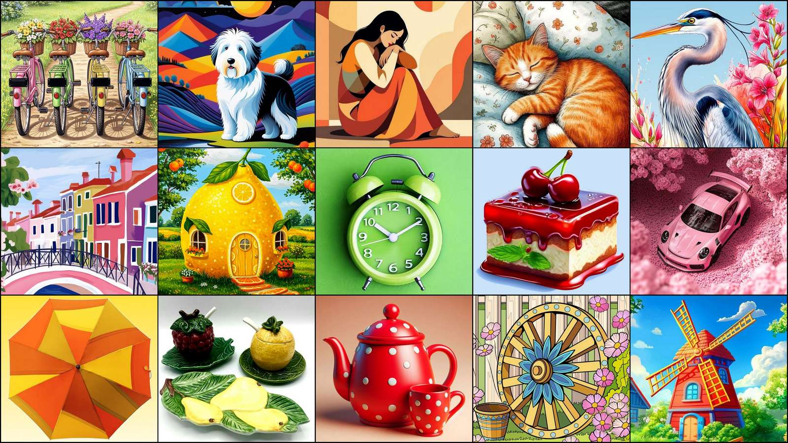 Lemon house puzzle online from photo