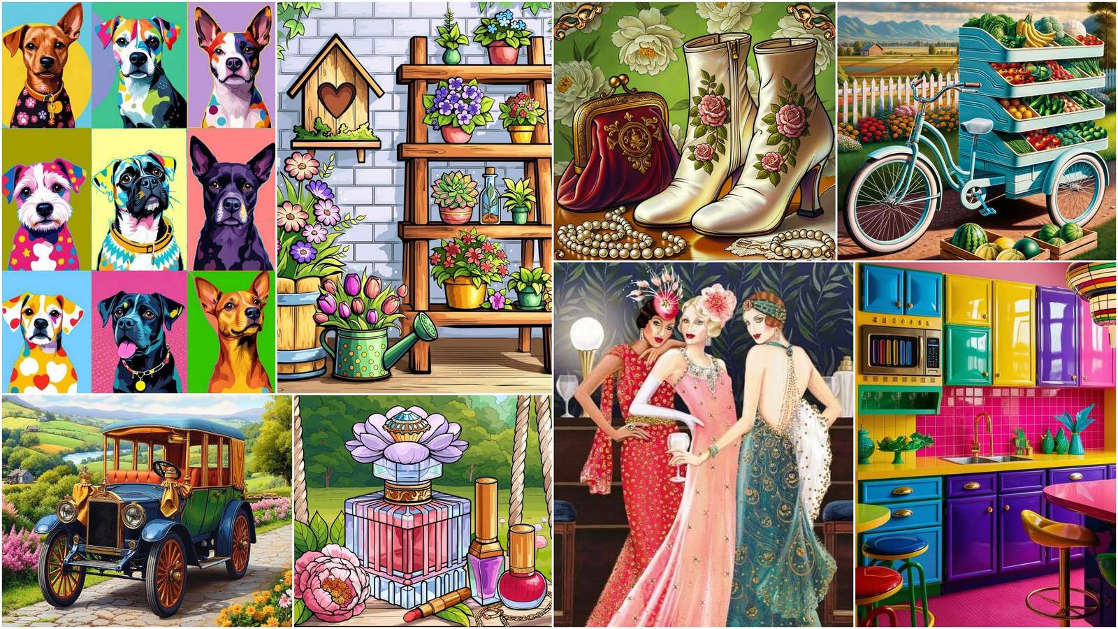 Ladder puzzle online from photo