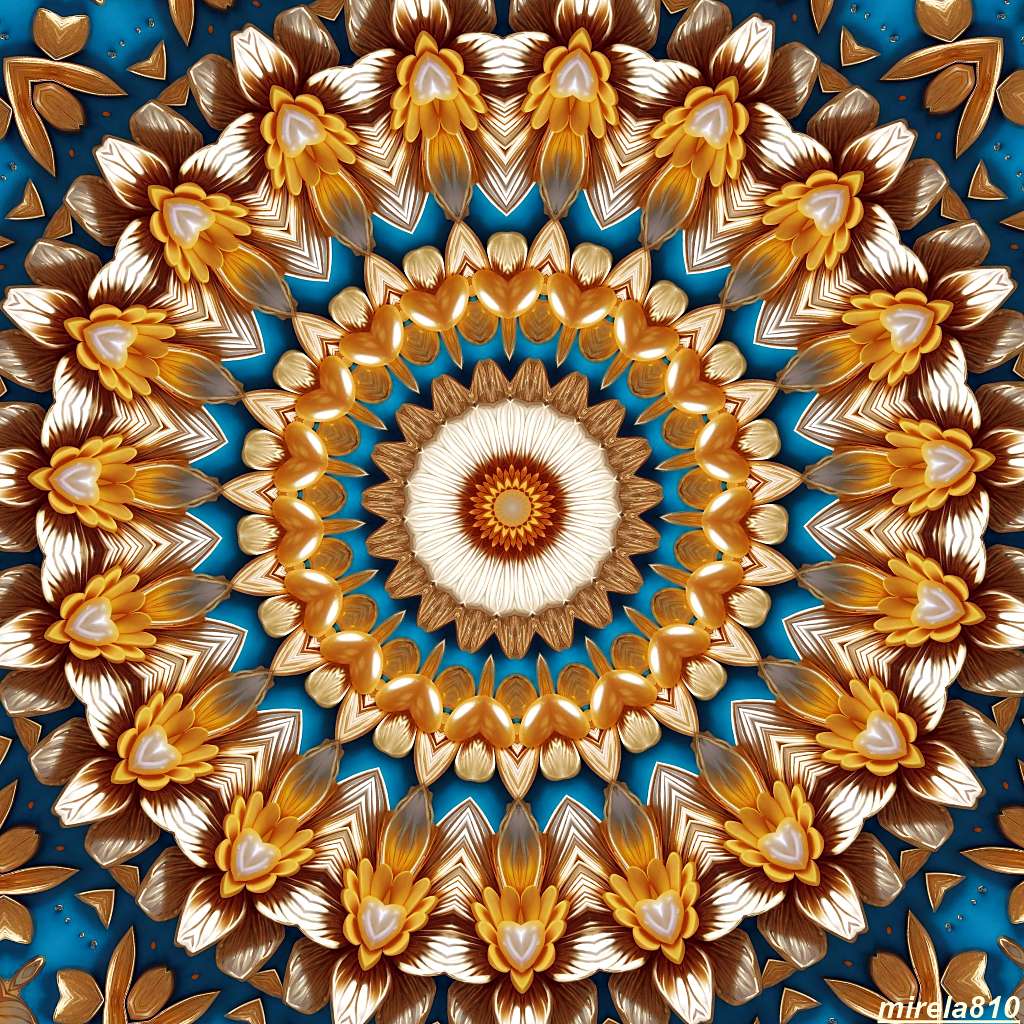 Mandala, puzzle puzzle online from photo