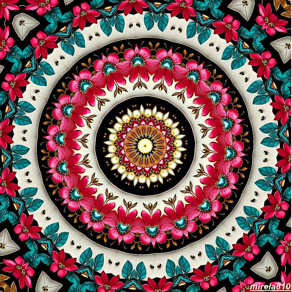 Mandala, quebra -cabeça puzzle online a partir de fotografia