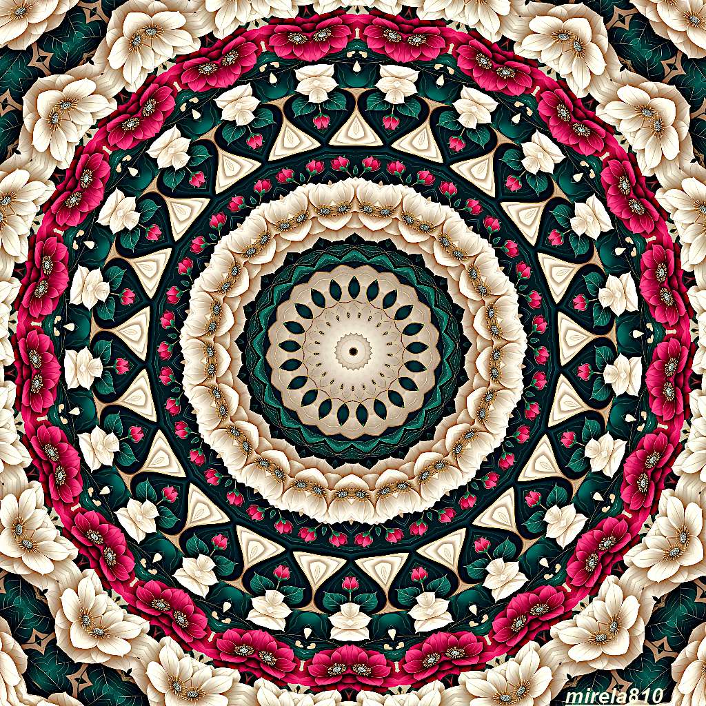 Mandala, quebra -cabeça puzzle online