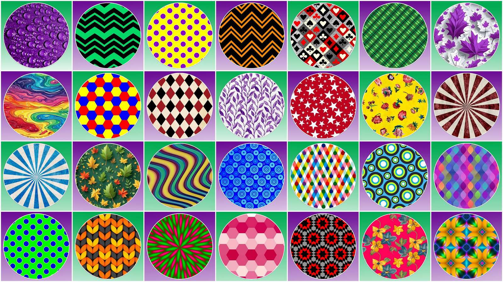 Patterns and patterns online puzzle