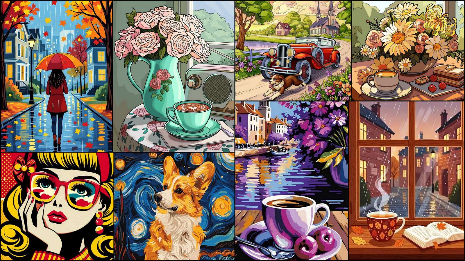 Walk in the rain online puzzle