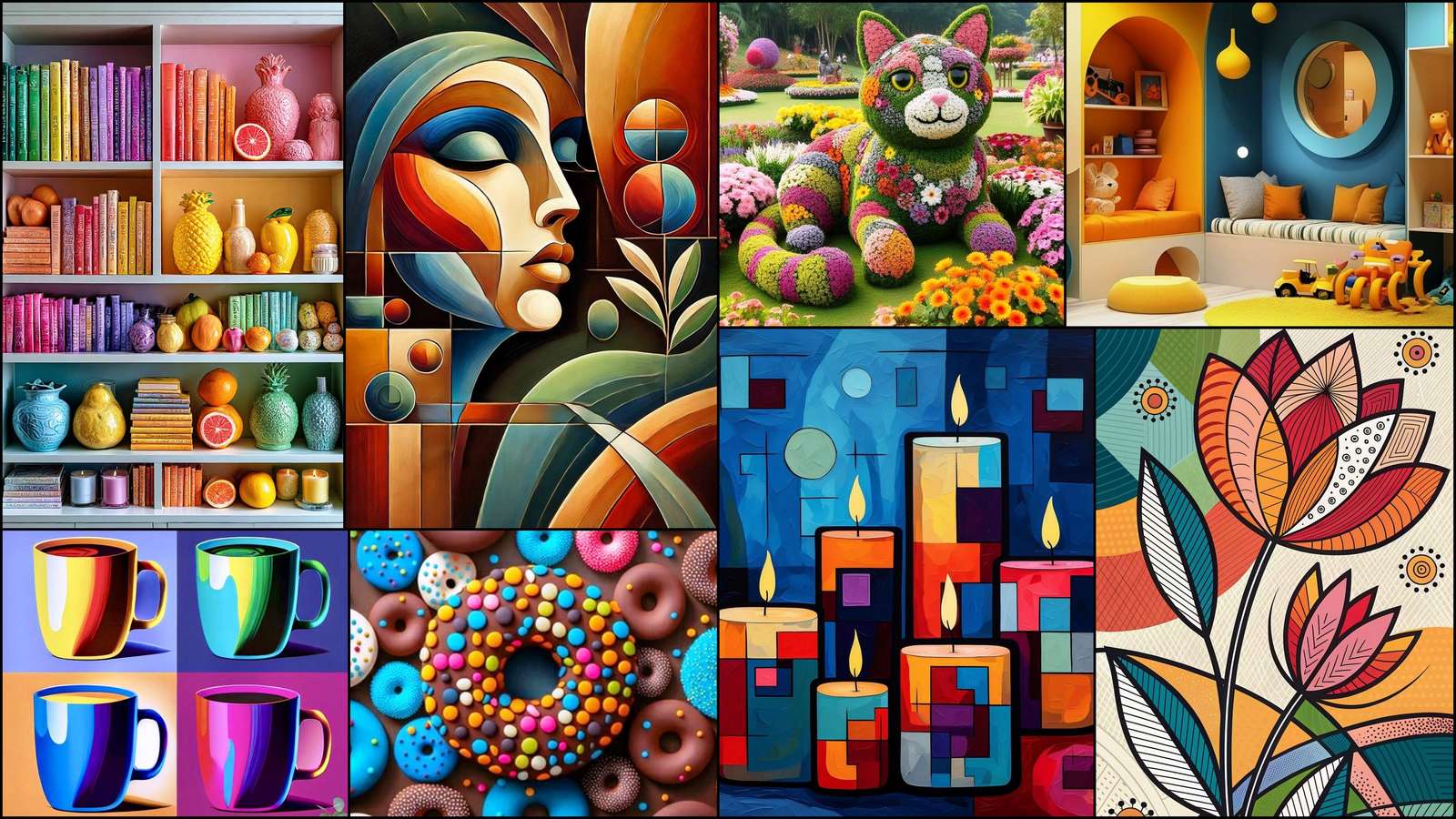 Decorations puzzle online from photo