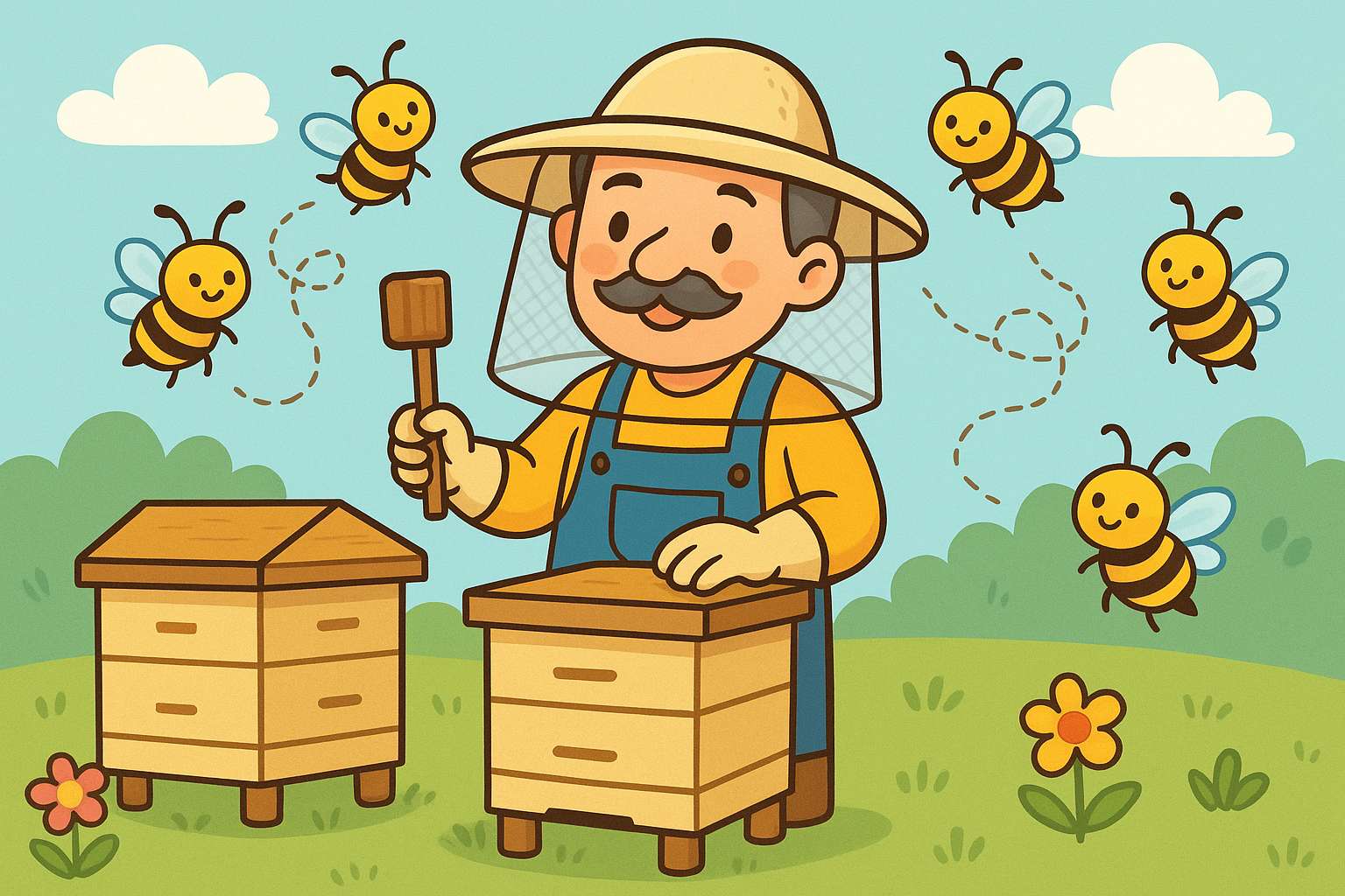 Pszczoła puzzle online ze zdjęcia