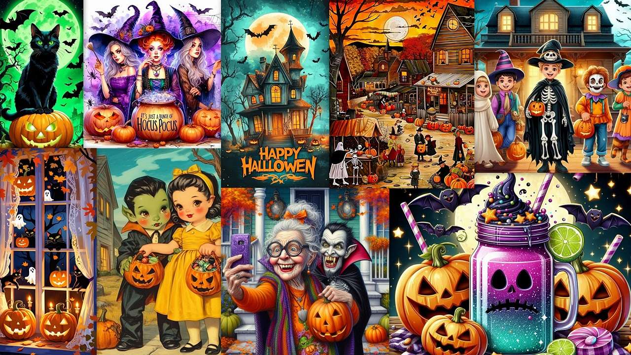 dia das Bruxas puzzle online