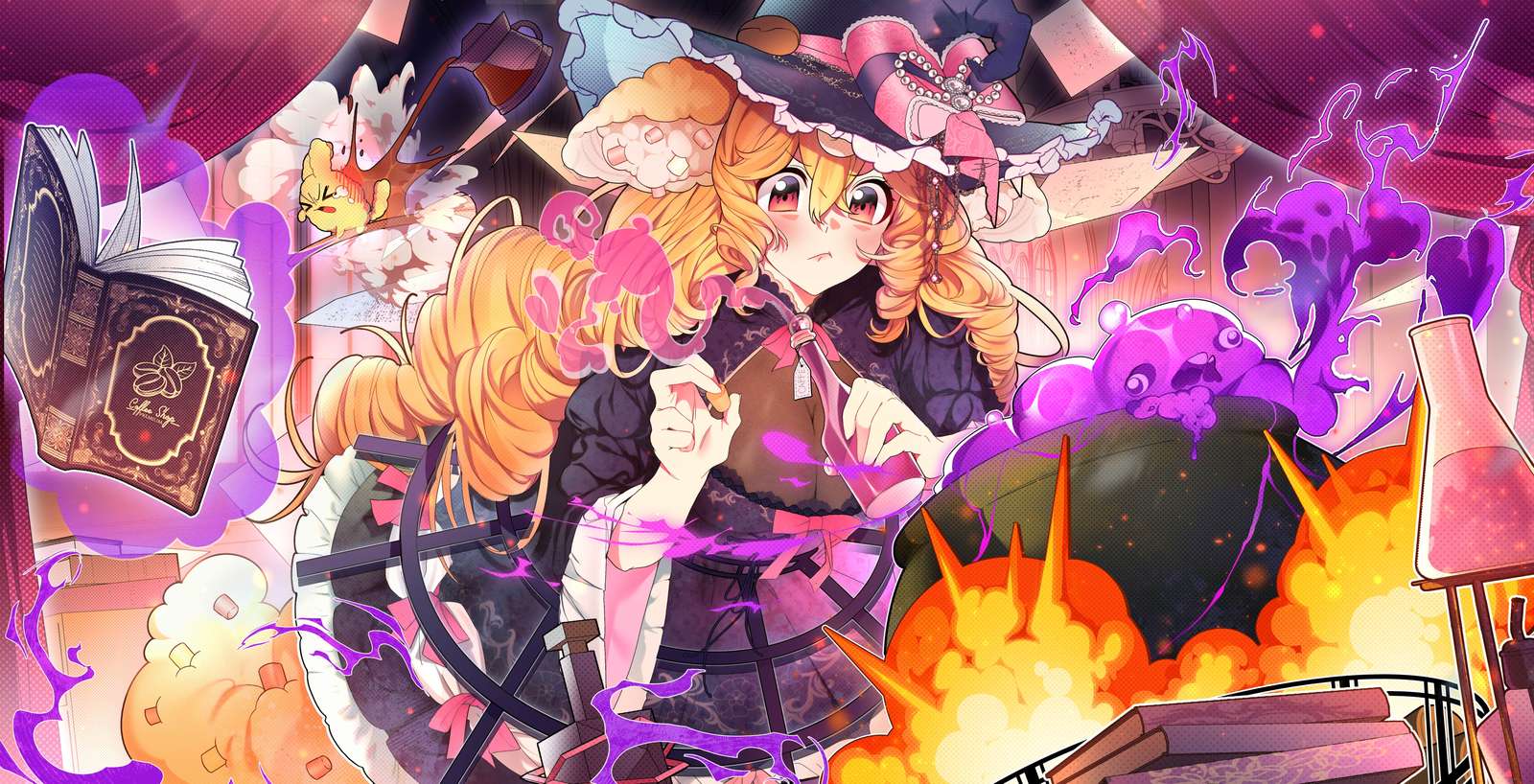 Halloween z KaffiTaru puzzle online a partir de foto