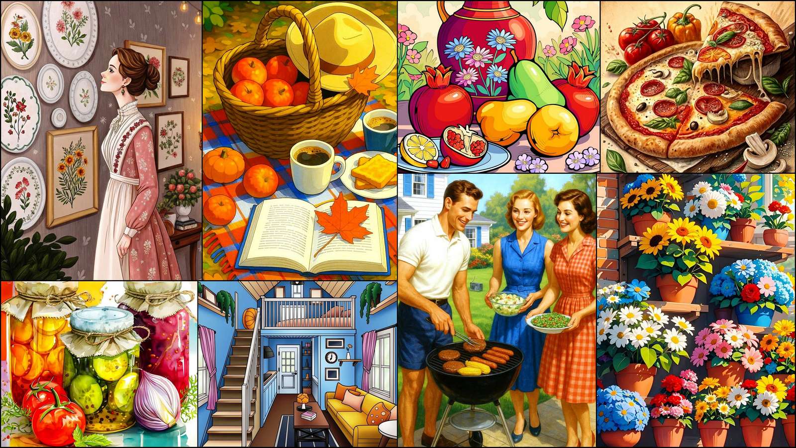 Барбекю пазл онлайн из фото