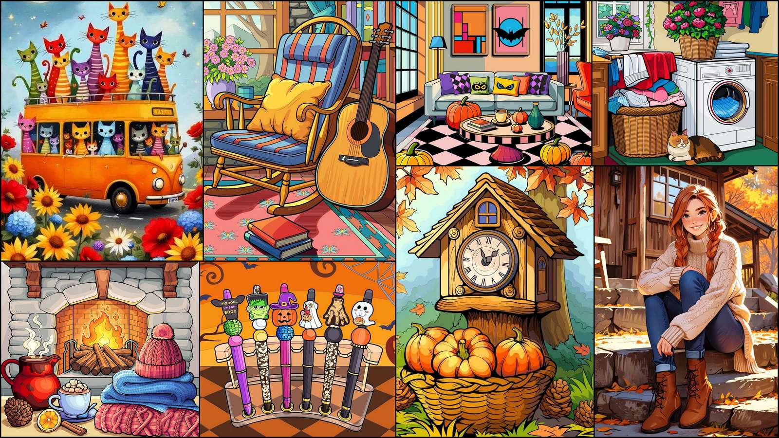 Dívka online puzzle