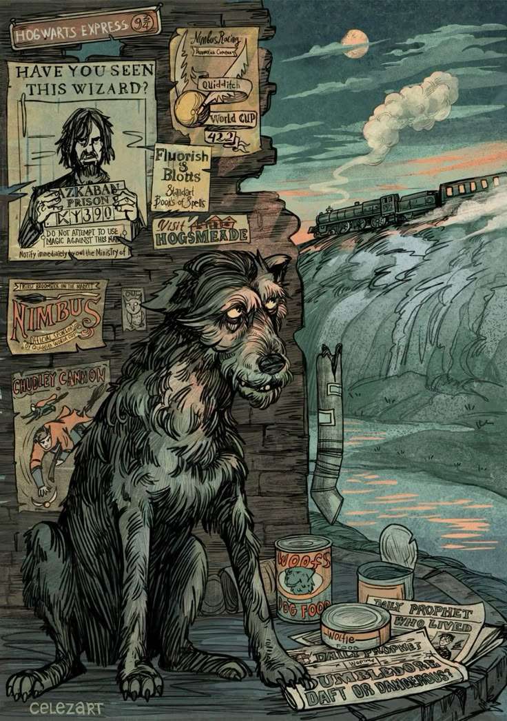 Sirius Black em Fuga puzzle online a partir de fotografia