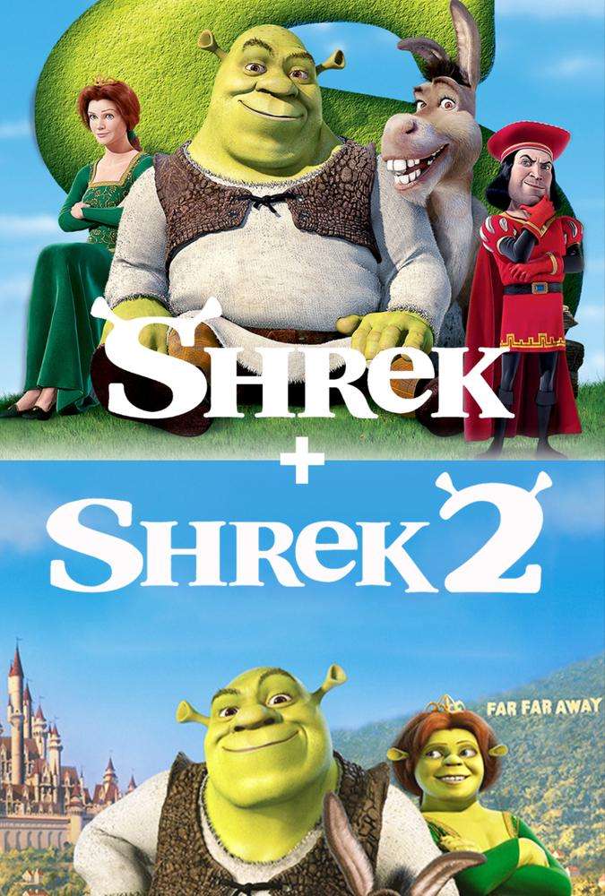Shrek + Shrek 2 online puzzle