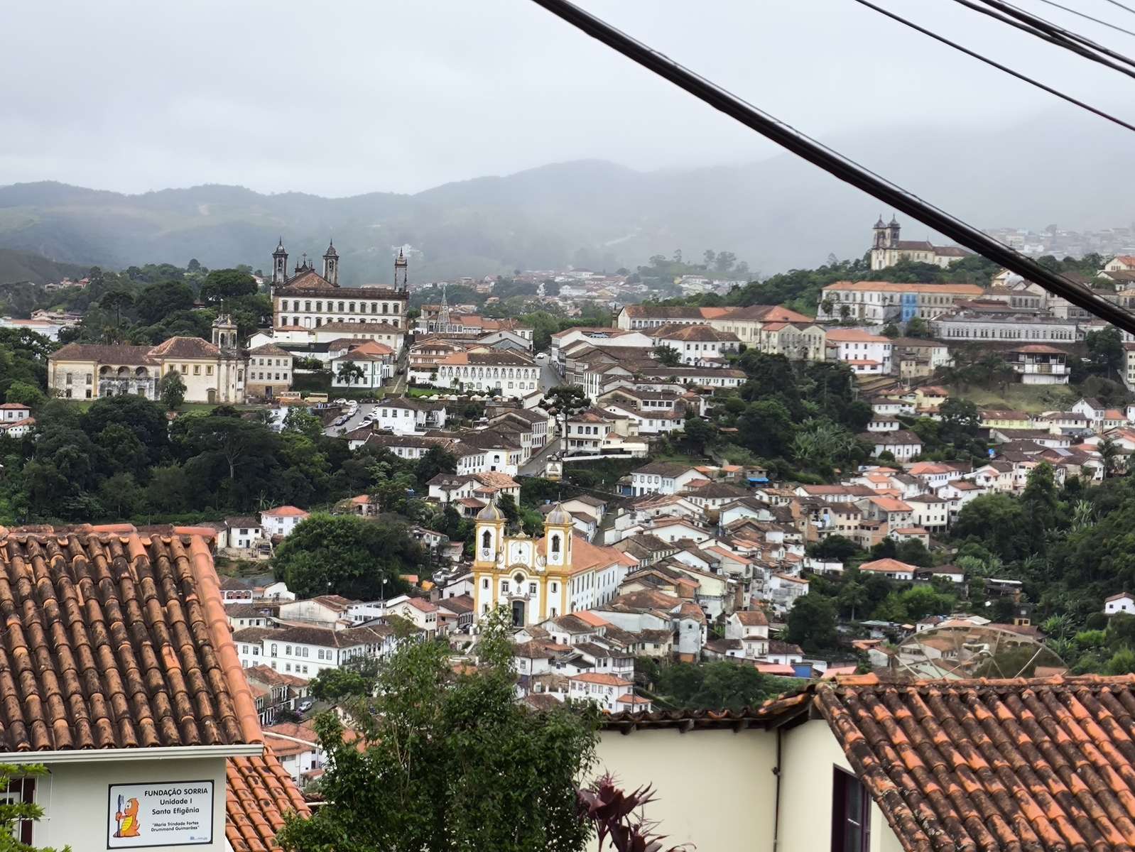Blick auf Ouro Preto Online-Puzzle
