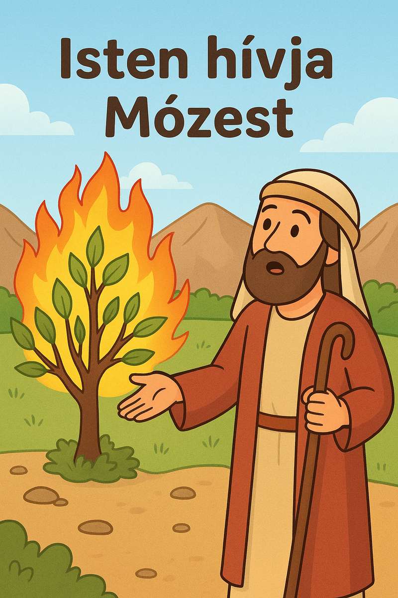 God riep Mozes online puzzel