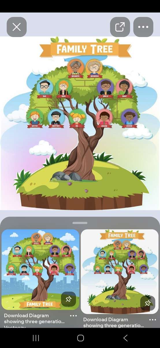 FAMILY TREE online puzzle