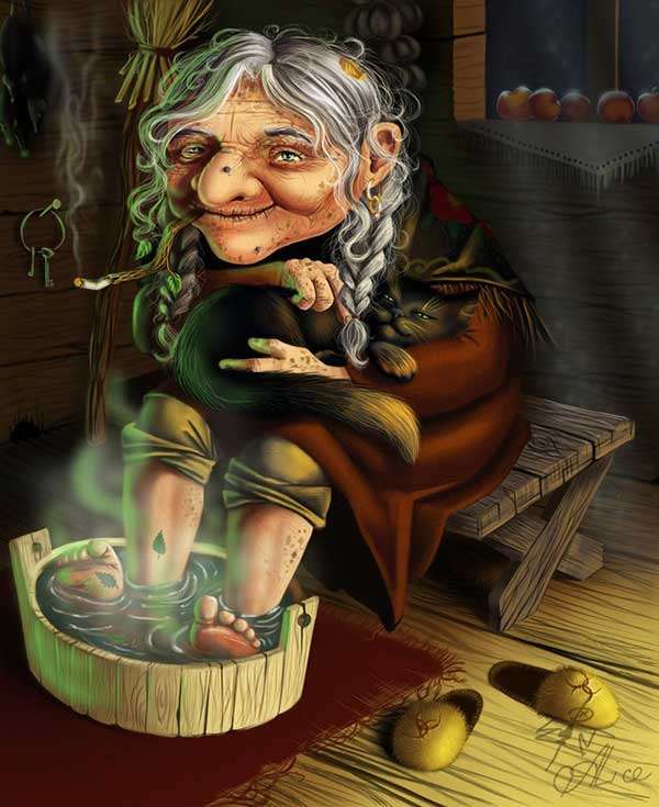 Baba Yaga puzzle online