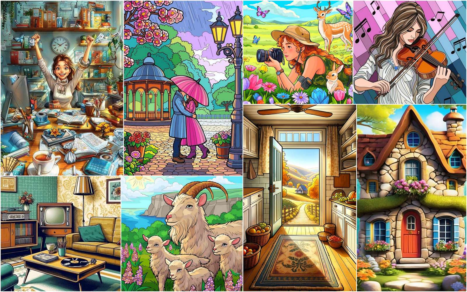 Violinist online puzzle