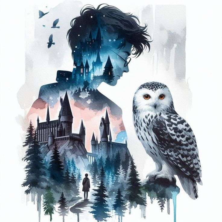 Harry and Edwige puzzle online from photo