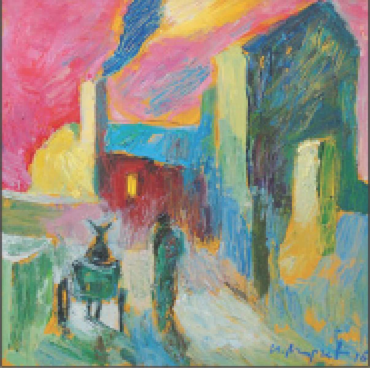 In the artist's studio puzzle online from photo