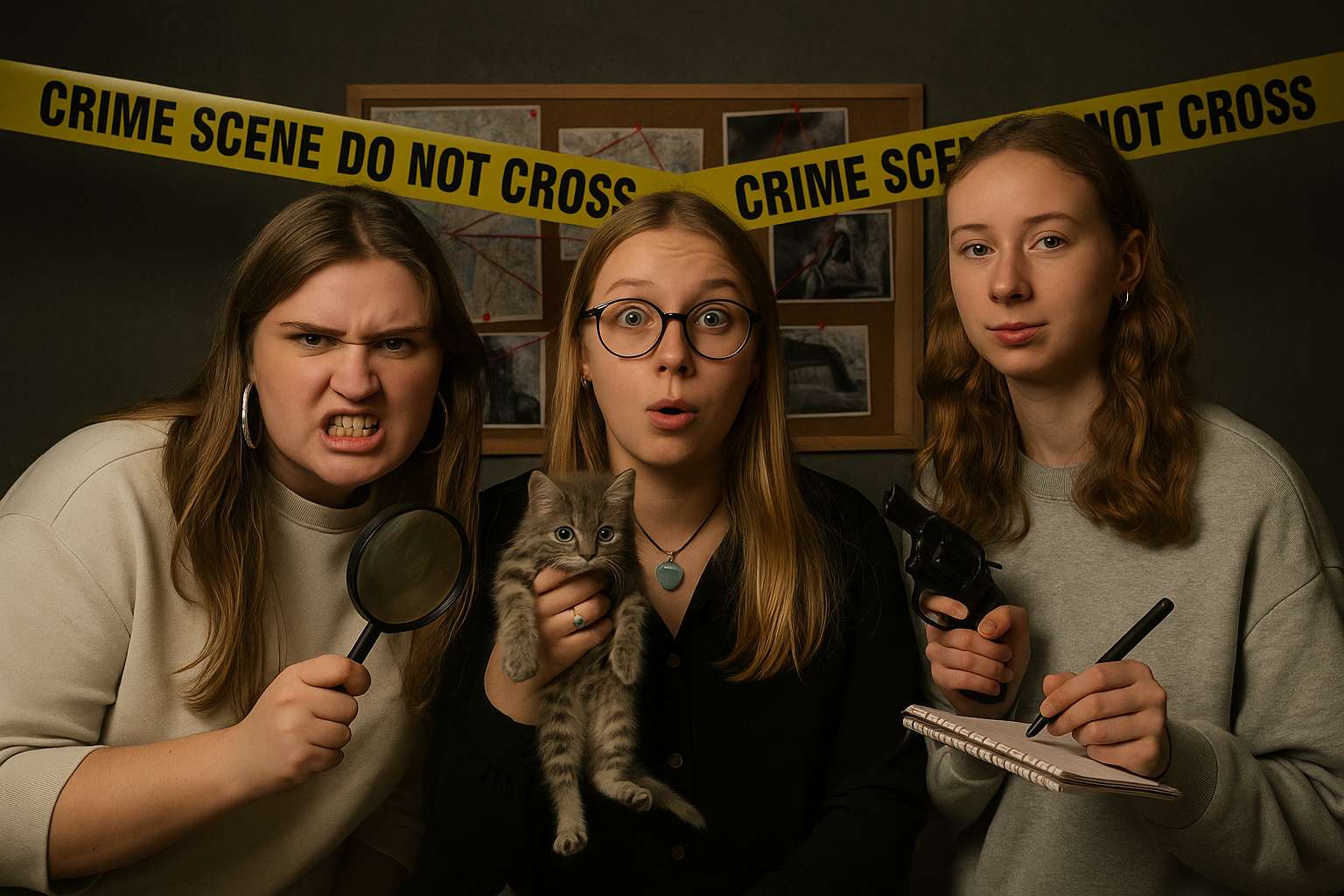 crime scene puzzle online from photo