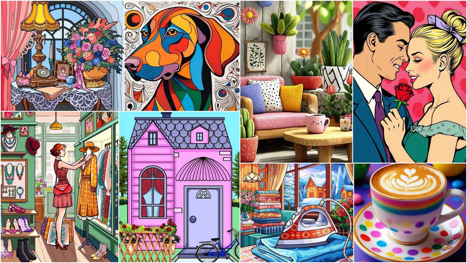 Lovers puzzle online from photo