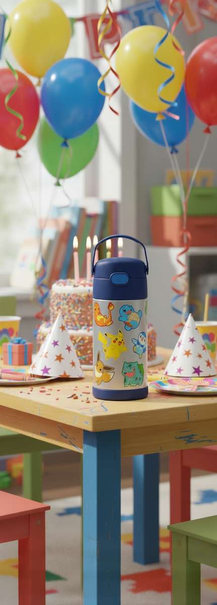 Pokemon Kids Water Bottle puzzle online from photo