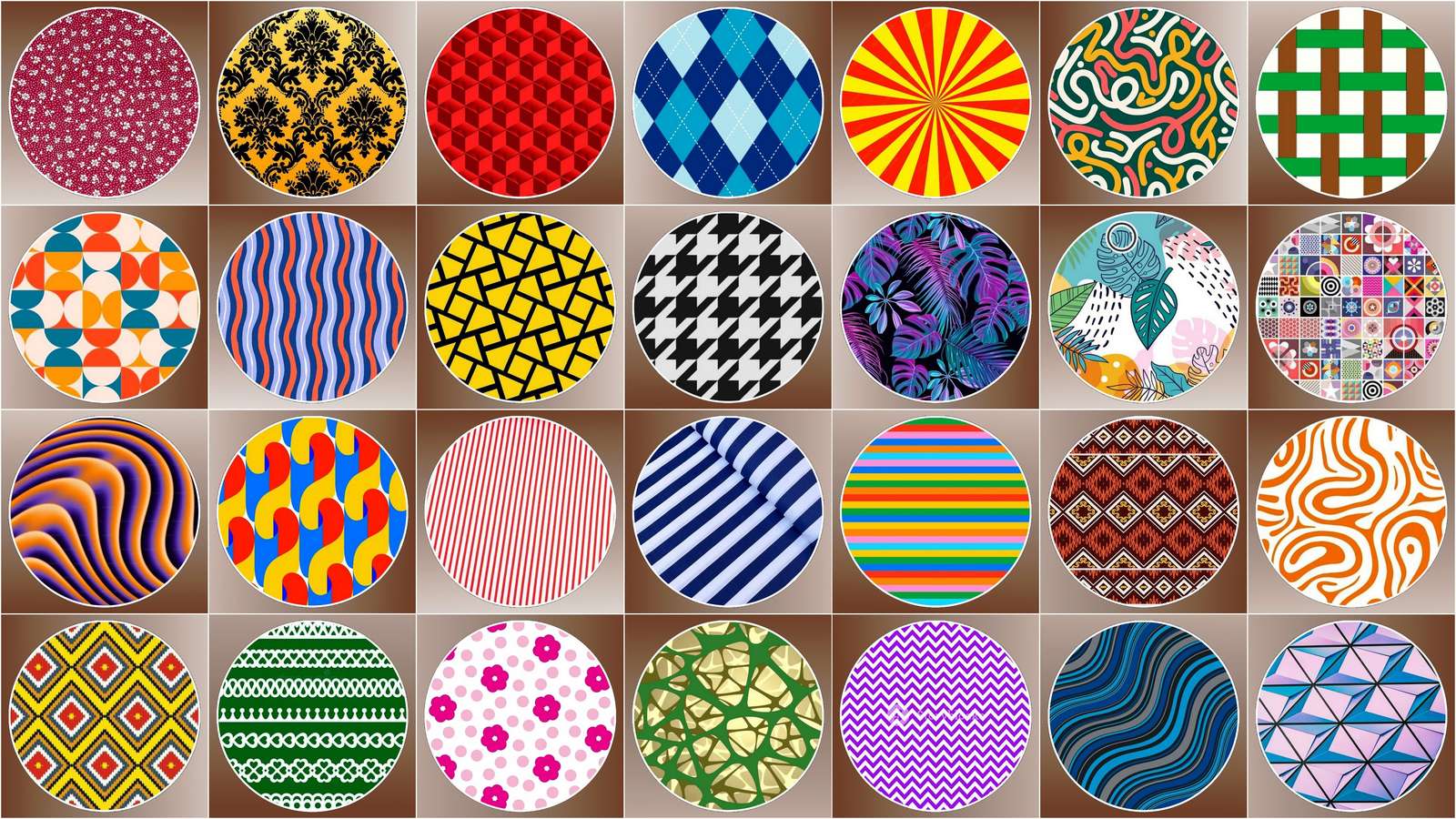 Rounded online puzzle