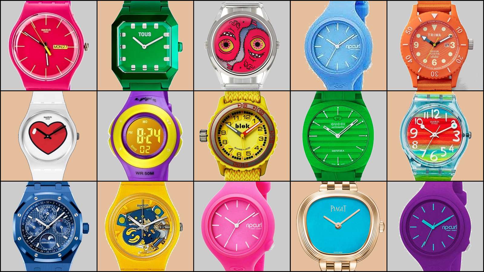 Órák. online puzzle